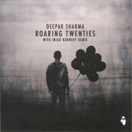 Front View : Deepak Sharma - ROARING TWENTIES (BLUE MARBLED VINYL) - Hidden Recordings / 046HR