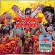 Front View : Jerry Lambert - THE TEXAS CHAINSAW MASSACRE PART 2 O.S.T. (COLOURED 2LP) - Waxwork / 00151747