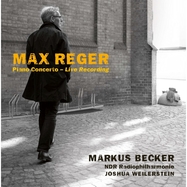 Front View :  Markus Becker - MAX REGER: PIANO CONCERTO-LIVE RECORDING (LP) - Avi / AVI53524