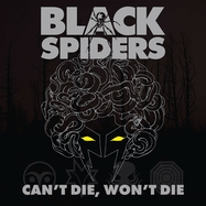 Front View : Black Spiders - CAN T DIE, WON T DIE (COL.LP) - Pias-Spinefarm / 39299461