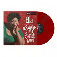 Front View : Ella Fitzgerald - ELLA WISHES YOU A SWINGING CHRISTMAS (RED VINYL) - Verve / 5831064