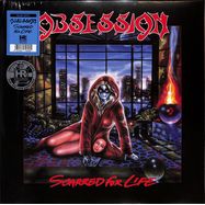 Front View : Obsession - SCARRED FOR LIFE (BLUE VINYL) (LP) - High Roller Records / HRR 930LPB