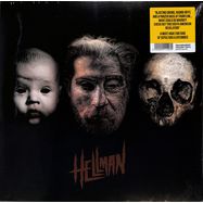 Front View : Hellman - BORN SUFFERING DEATH (LTDTRANSPARENT YELLOW LP) - Sound Pollution / Black Lodge Records / BLOD174LP01