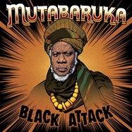 Front View : Mutabaruka - BLACK ATTACK (LP) - Shanachie / SHANLP66049