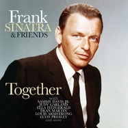 Front View : Frank Sinatra & Friends - TOGETHER WITH....: DUETS ON THE AIR & STUDIO (180g silver blue LP) - VINYL PASSION / VPA90115