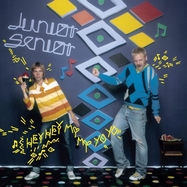 Front View : Junior Senior - HEY HEY MY MY YO YO (LP) (PURPLE VINYL) - Crunchy Frog / 733218112673