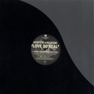 Front View : Filterfreq & Paul Anthony - LOVE SO REAL - Kontrast Black / KRB001