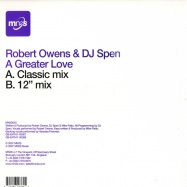 Front View : Robert Owens & Dj Spen - A GREATER LOVE - MN2S / mn2s042