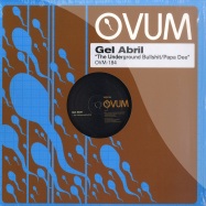 Front View : Gel Abril - UNDERGROUND BULLSHIT / PAPA DEE - Ovum / OVM184