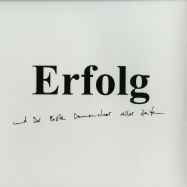Front View : Erfolg - ERFOLG (LP + CD) - Staatsakt / AKT763LP