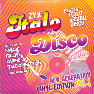 Front View : Various - ZYX ITALO DISCO - NEW GENERATION VINYL EDITION VOL.1 (LP) - Zyx Music / ZYX 55910-1