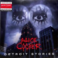 Front View : Alice Cooper - DETROIT STORIES (WHITE 2LP) - E-A-R Music / 0215680EMU