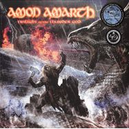Front View : Amon Amarth - TWILIGHT OF THE THUNDER GOD (GREY BLUE MARBLED) (LP) - Sony Music-Metal Blade / 03984250504