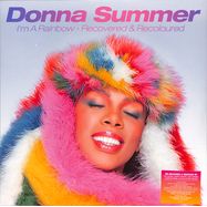 Front View : Donna Summer - I M A RAINBOW - RECOVERED & RECOLOURED (BLUE LP) - Driven By The Music  / DBTMLP009