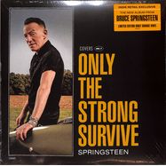 Front View : Bruce Springsteen - ONLY THE STRONG SURVIVE (INDIE STORE EDT) orange 2LP+Poster - Columbia / 196587537012_indie