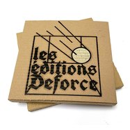 Front View : Victor De Roo - Azertyklavierwerke - Alex Deforce - VICTOR DE ROO - AZERTYKLAVIERWERKE - ALEX DEFORCE (2X7 INCH) - LES EDITIONS DEFORCE / LED004