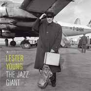 Front View : Lester Young - ESSENTIAL ORIGINAL ALBUMS THE JAZZ GIANT (LP) - Elemental Records / 1019039EL2