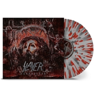 Front View : Slayer - REPENTLESS (Clear Silver Red Splatter  LP) - Nuclear Blast / 2736156709