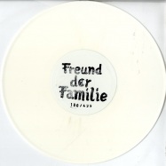 Front View : Freund Der Familie - SARK/ SVEN WEISEMANN & MARKO FUERSTENBERG RMX (10 inch White Coloured Vinyl) - Freund Der Familie / fdf003