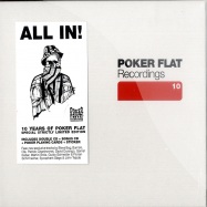 Front View : 10 Years Poker Flat - ALL IN - THE 3 CD ALBUM LIM.ED. (3XCD) - Pokerflat / PFRCD23-3L