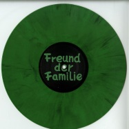 Front View : Freund Der Familie - ALFA REMIXES 2 (LTD GREEN MARBLED 10 INCH) - Freund der Familie / FDF ALFA 02