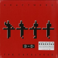 Front View : Kraftwerk - 3-D THE CATALOGUE (9X12 LP BOX SET + MP3) - Parlophone / 0190295923518