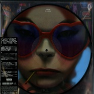 Front View : Gorillaz - HUMANZ (PICTURE 2X12 LP) - Parlophone / 0190295760595