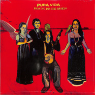 Front View : Pura Vida - PRAYING FOR THE ANGELS (LP, RED & BLACK COLOURED VINYL) - Lost Ark Music / LAM007