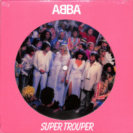Front View : Abba - SUPER TROUPER (LTD PICTURE 7 INCH) - Universal / 0877859