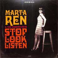 Front View : Marta Ren & The Groovelvets - STOP LOOK LISTEN (CLEAR LP) - Record Kicks / RKX060T