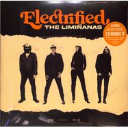 Front View : The Liminanas - ELECTRIFIED (BEST OF 2009-2022)(3LP, ORANGE COLOURED VINYL) - Because Music / BEC5610537