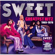 Front View : Sweet - GREATEST HITZ! THE BEST OF SWEET 1969-1978 (COLOURED 2LP) - BMG Rights Management / 405053882127