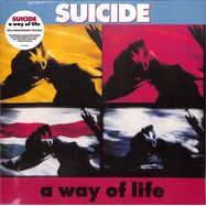 Front View : Suicide - A WAY OF LIFE(35TH ANNIVERSARY EDITION)2023-REMAST (Blue LP) - BMG Rights Management / 405053887749