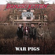 Front View : Bonsai Kitten feat. Jesper Binzer - WAR PIGS ( LTD. BLACK 7INCH, RSD) - Sunny Bastards / SBER 23
