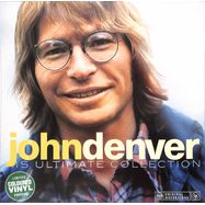 Front View : John Denver - HIS ULTIMATE COLLECTION (WARM GREEN COLORED VINYL) - Sony Music / 19439951301
