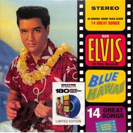 Front View : Elvis Presley - BLUE HAWAII (Blue Vinyl) - Waxtime In Color  / 950688