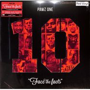 Front View : Pawz One - FACE THEFACTS (10TH YEAR ANNIVERSARY EDITION) (LP, RED COLOURED VINYL) - Below System Records / BS009LP2C