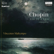 Front View : Vincenzo Maltempo - CHOPIN:NOCTURNES COMPLETEV(2LP BIOVINYL) (2LP) - Piano Classics / 2910320PCL