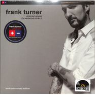 Front View : Frank Turner - POSITIVE SONGS FOR NEGATIVE PEOPLE (10TH ANNIVERSARY EDITION) (BLUE/RED VINYL) (2LP,RSD 2025) - UMG/UME / POLYDOR / 602475350941
