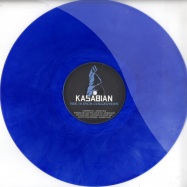 Front View : Kasabian - UNDERDOG (SASHA RMX) (BLUE MARBLED VINYL) - kas10ep01
