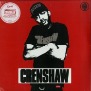 Front View : Nipsey Hustle - CRENSHAW (LTD RED & WHITE 180G 2X12 LP) - Omerta / ominc013