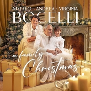 Front View :  Andrea Bocelli / Matteo Bocelli / Virginia Bocelli - A FAMILY CHRISTMAS (CD) - Decca / 4827956