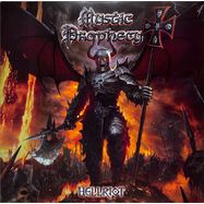 Front View : Mystic Prophecy - HELLRIOT (LTD.GREEN / FIREY SPLATTER LP) (LP) - Roar! Rock Of Angels Records Ike / ROAR2305LPFI