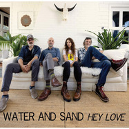 Front View : Water and Sand - HEY LOVE (LIMITED) (LP) - Blue Rose-Heckmann / 05251721