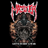 Front View : Master - LET S START A WAR / TRANS. RED (LP) (LTD. AUFLAGE TRANSP. RED) - Hammerheart Rec. / 354921