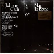 Front View : Johnny Cash - MAN IN BLACK (Crystal Claar LP) - Music On Vinyl / MOVLP3387