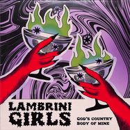 Front View : Lambrini Girls - GODS COUNTRY/BODY OF MINE (LTD PURPLE 7INCH) - City Slang / SLANG50282