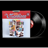 Front View : The Monkees - AS AND BS  (2LP BLACK VINYL) - Rhino  / 0603497810000_indie
