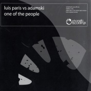 Front View : Luis Paris vs. Adamski - ONE OF THE PEOPLE - Phonetic /  / ph25