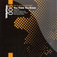Front View : Park St feat Diana Waite - YOU THINK YOU KNOW - Reelgroove / Reelg006